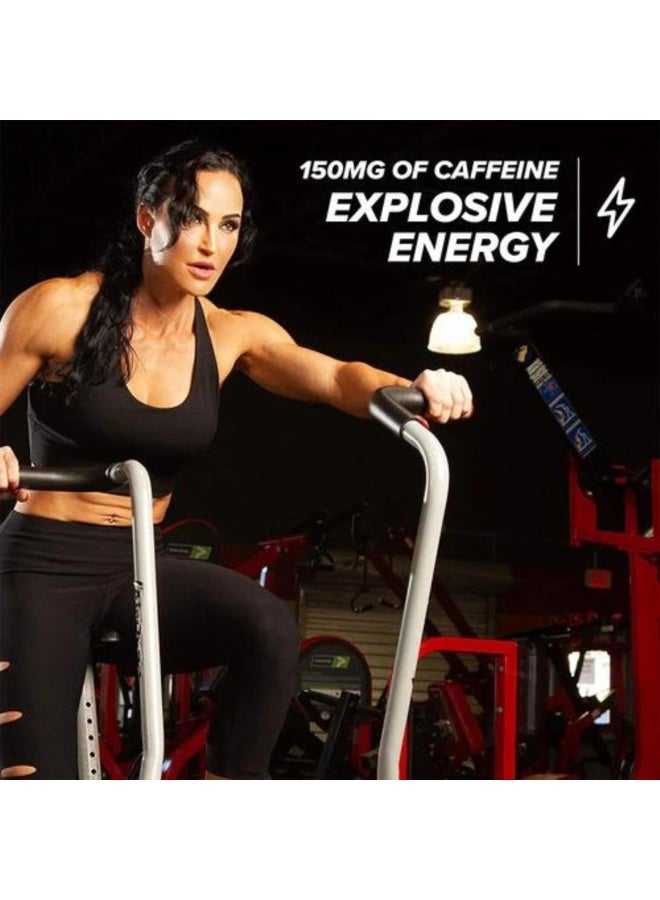 CELLUCOR C4 Extreme Pre-Workout Explosive Energy With Creatine Nitrate - Icy Blue Razz - 50 Servings - Image 2